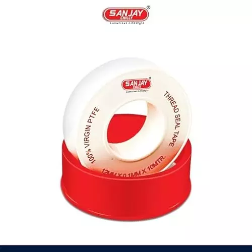 Sanjay Chilly Teflon Tape Transparent, SC-TT-01 (Pack of 10)