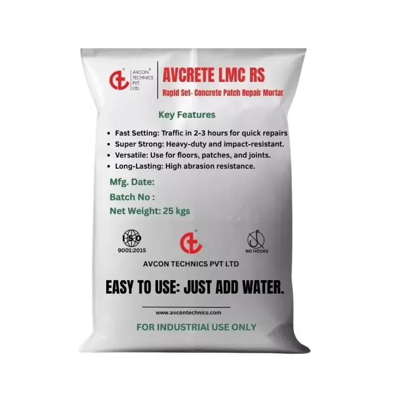 AVCRETE LMC RS 25 Kg Fast Setting Concrete Patch Repair Mortar