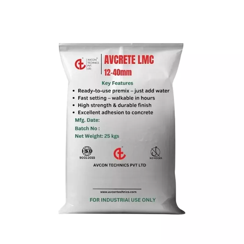 AVCRETE LMC 25 Kg Concrete Floor Repair Mortar Resurfacing Premix