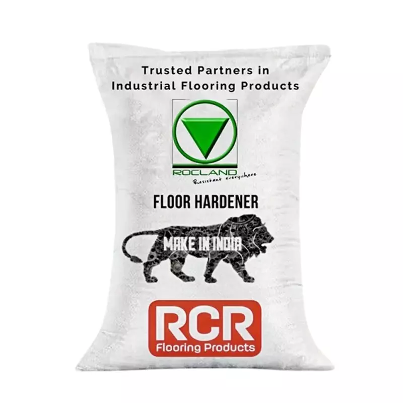 ROCLAND Dry Shake Surface Concrete Floor Hardener 25 Kg Non Metallic 6 Months Shelf Life