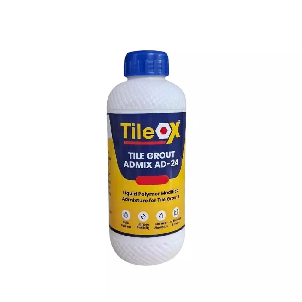 TileOx AD-24 Admix 400 ml Milky White for Tile Cementitious Grout