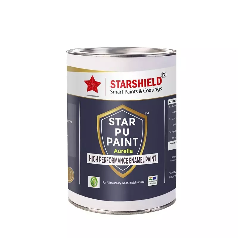 Starshield PU Paint Aurelia Liquid 10 L Bucket for Home, Office & Industry, STARPUPAINTAURELIA10LTR