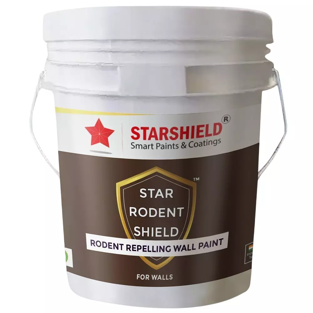 Starshield Rodent Shield Paint Liquid 1 L Bucket for Home, Office & Industry, STARRODENTSHIELDPAINT1LTR
