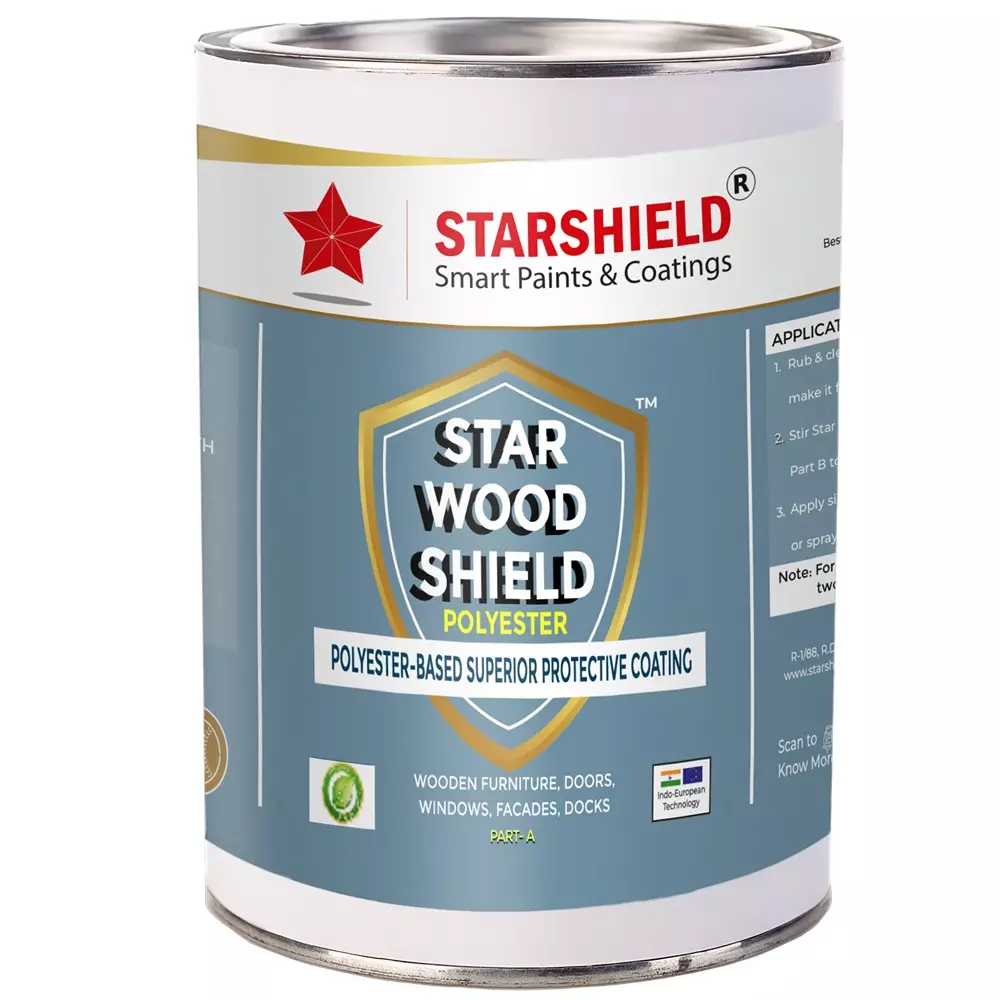 Starshield Wood Shield Polyster Liquid 20 L Bucket for Home, Office & Industry, STARWOODSHIELDPOLYSTER20LTR