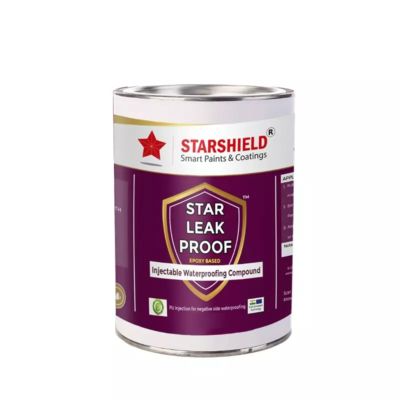 Starshield Leak Proof Epoxy Liquid 30 L Bucket for Home, Office & Industry, STARLEAKPROOFEPOXY30LTR
