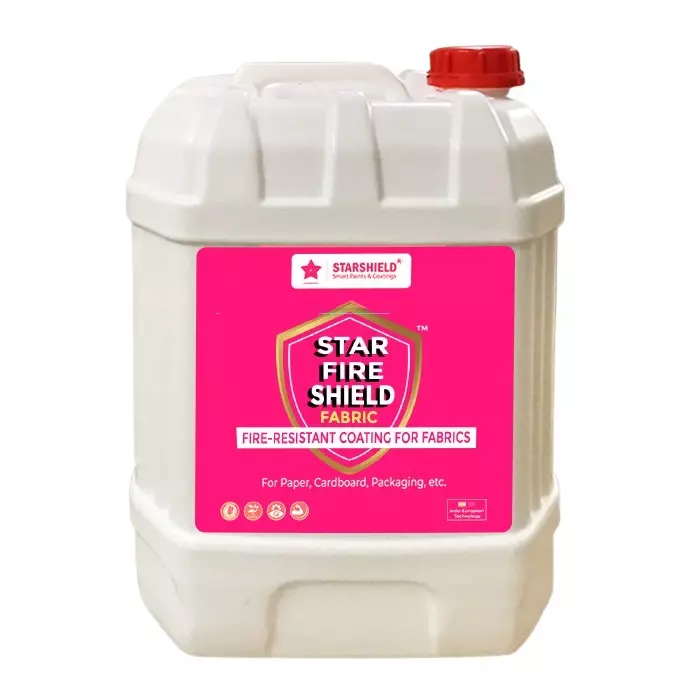 Starshield Fire Shield Fabric Liquid 5 L Bucket for Home, Office & Industry, STARFIRESHIELDFABRIC5LTR