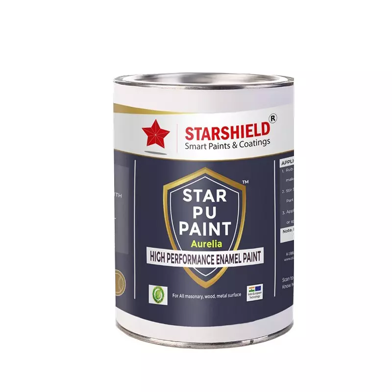 Starshield PU Paint Aurelia Liquid 5 L Bucket for Home, Office & Industry, STARPUPAINTAURELIA5LTR