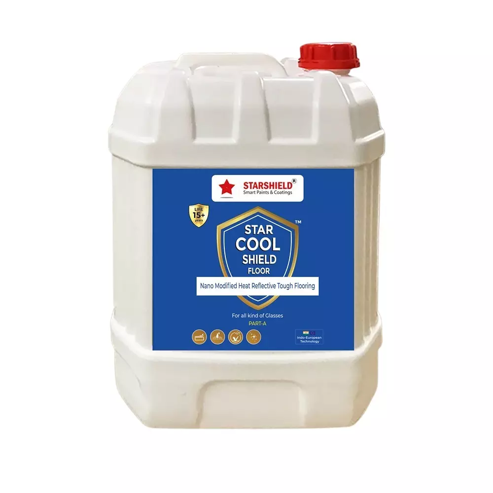 Starshield Cool Shield Floor Paste 20 Kg Bucket for Home, Office & Industry, STARCOOLSHIELDFLOOR20KGS