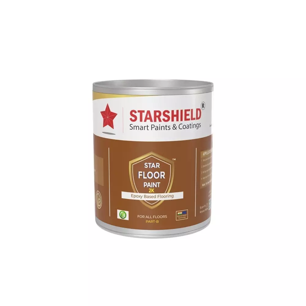 Starshield Floor Paint 2K Liquid 9.1 L Bucket for Home, Office & Industry, STARFLOORPAINT2K9.1LTR