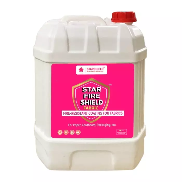 Starshield Fire Shield Fabric Liquid 1 L Bucket for Home, Office & Industry, STARFIRESHIELDFABRIC1LTR