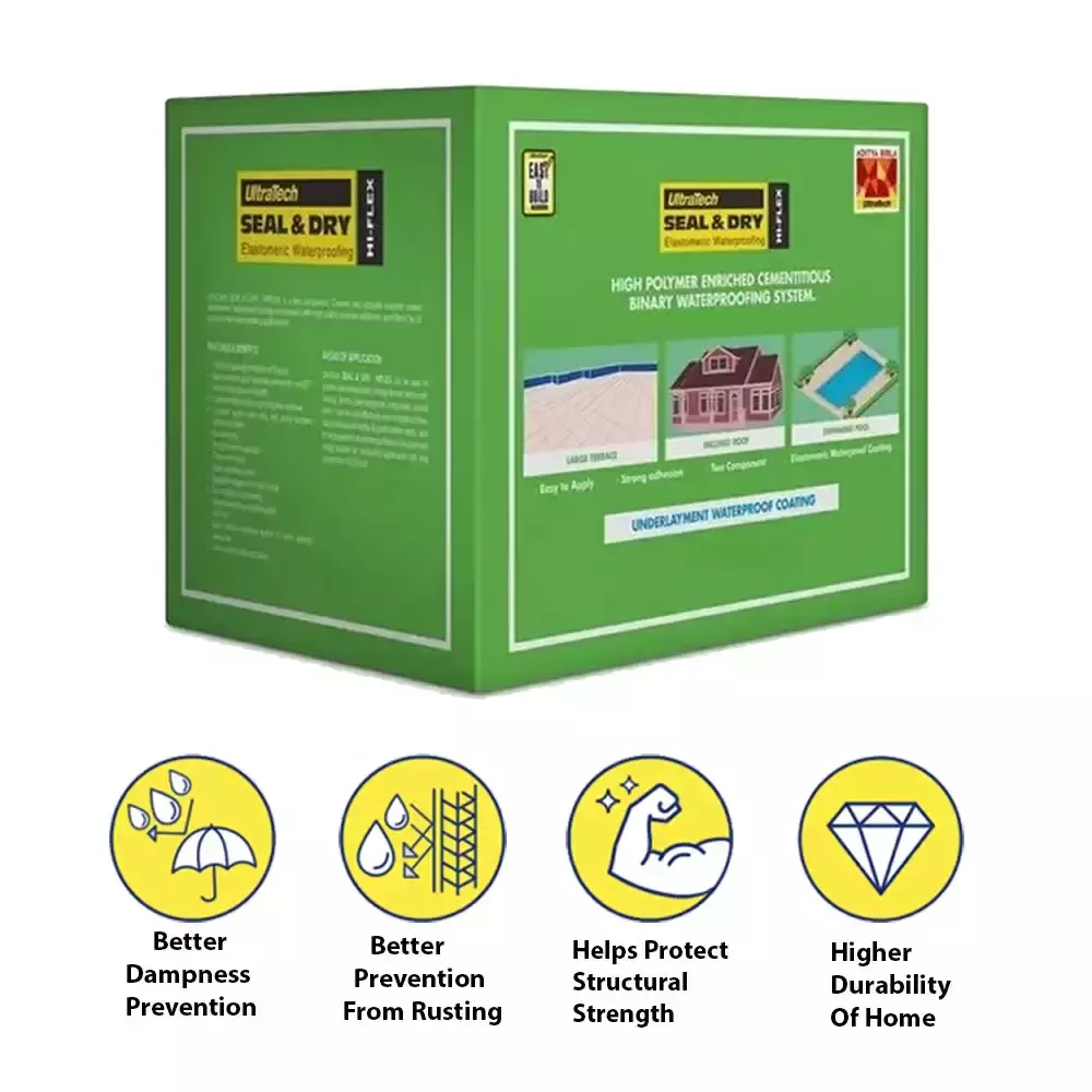 UltraTech Hi-Flex (2 Component Cementitious WP) - 12 kg