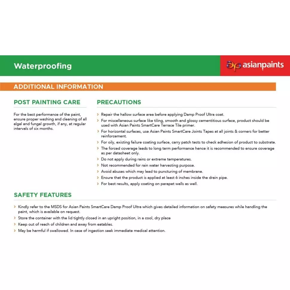 asian-paints-smart-care-damp-proof-ultra-waterproofing-solution-white-matte-finish-20-l-container-liquid-form-for-interior-exterior-walls-use