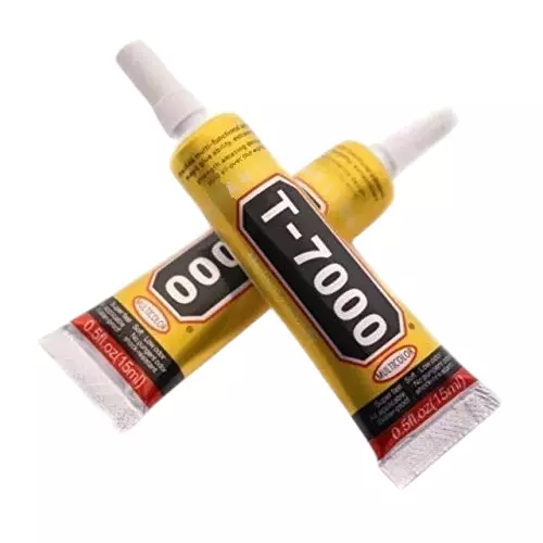 SCHOFIC Glue Sealant Waterproof for Mobile Repair & DIY Diamond Clothes ‎Black,‎ T7000 (Pack of ‎3)