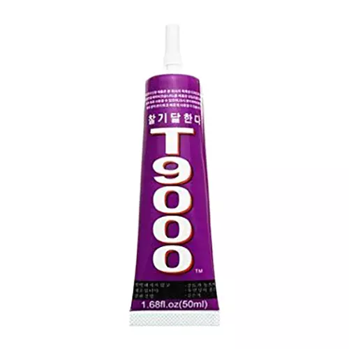 SCHOFIC Glue Sealant Waterproof for Mobile Repair & DIY Diamond Clothes ‎Clear, ‎T9000 (Pack of ‎2)