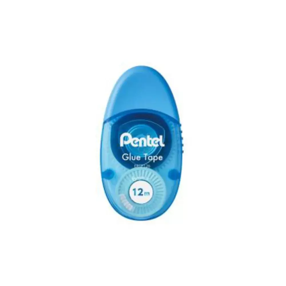 Pentel Glue Tape Rubber Adhesive for Home, School & Office Use, ERTP 126