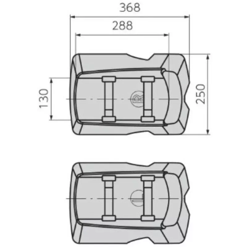 TAKIGEN Aguri Clogs Special Polystyrene Foam 20 cm, CP-666-2 (1 Pair)