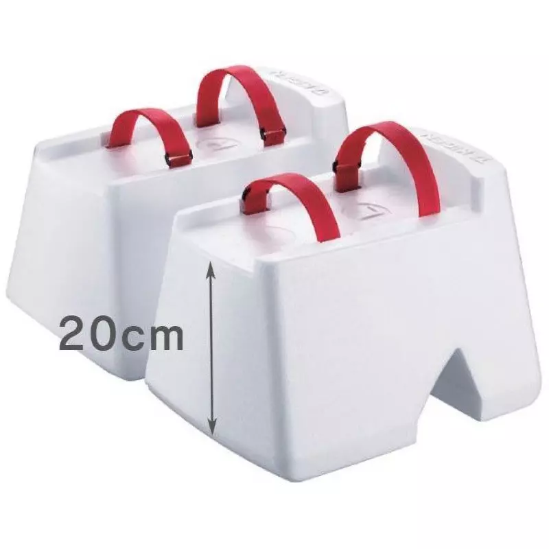 TAKIGEN Aguri Clogs Special Polystyrene Foam 20 cm, CP-666-2 (1 Pair)