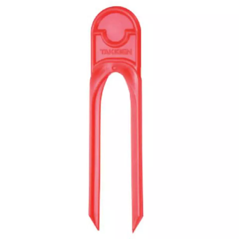 TAKIGEN Runner Catch Polypropylene 65 mm Length for Dividing Strawberries, CP-651-1-Red (500 Pcs x 6 Bags)