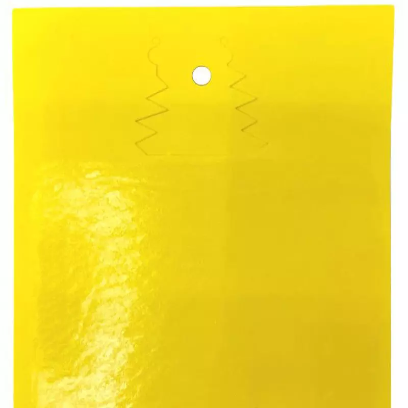 TAKIGEN Mushi Lock (Insect Trap Sheet) 100x233 mm, C-617-B-100-Yellow (Pack of 100 Sheets)
