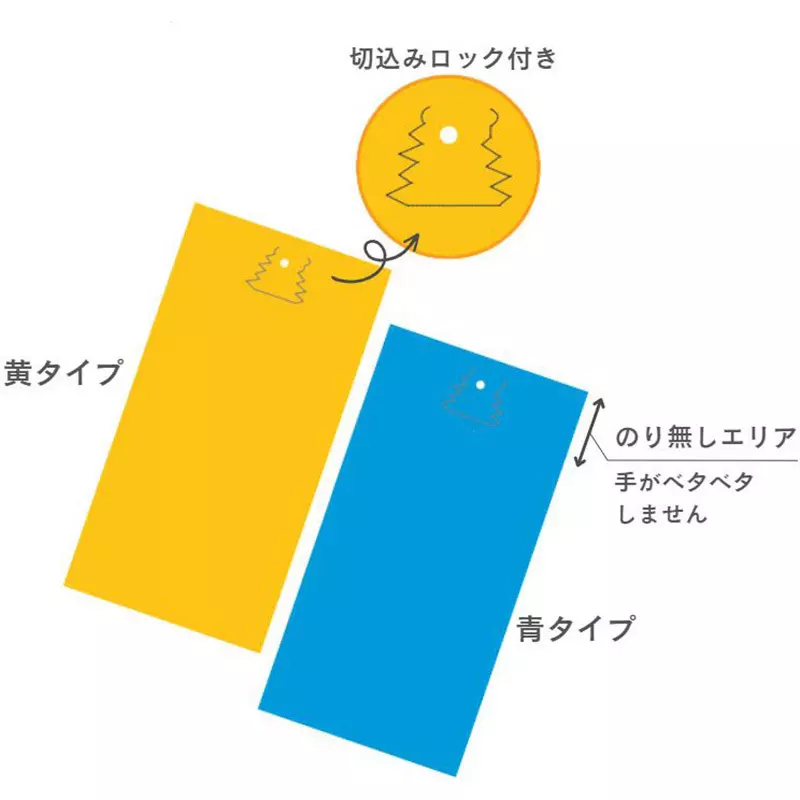 TAKIGEN Mushi Lock (Insect Trap Sheet) 100x233 mm, C-617-B-100-Yellow (Pack of 100 Sheets)