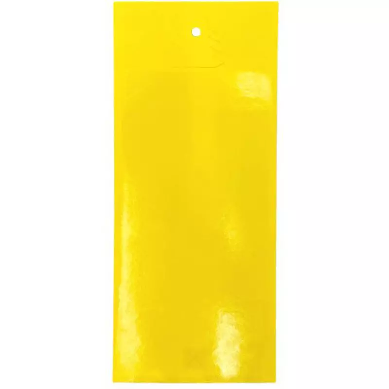 TAKIGEN Mushi Lock (Insect Trap Sheet) 100x233 mm, C-617-B-100-Yellow (Pack of 100 Sheets)