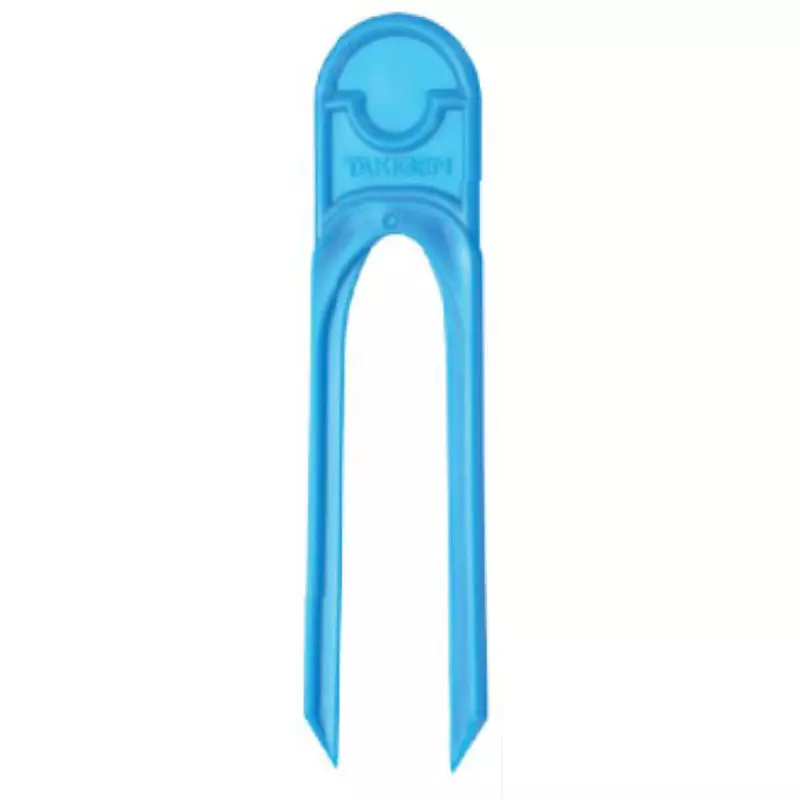 TAKIGEN Runner Catch Polypropylene 65 mm Length for Dividing Strawberries, CP-651-1-Blue (500 Pcs x 6 Bags)