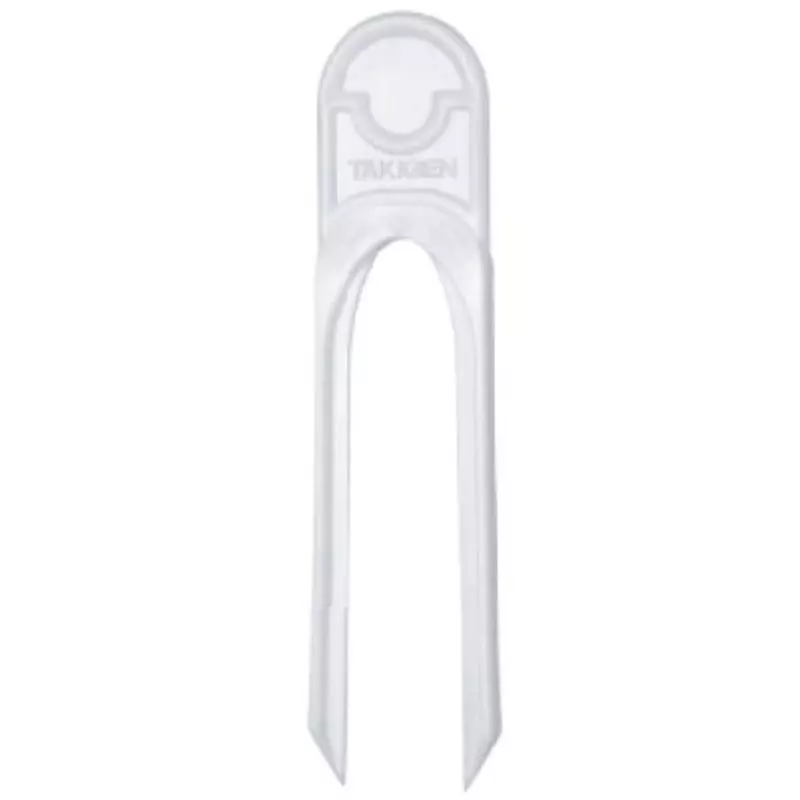 TAKIGEN Runner Catch Polypropylene 65 mm Length for Dividing Strawberries, CP-651-1-White (500 Pcs x 6 Bags)