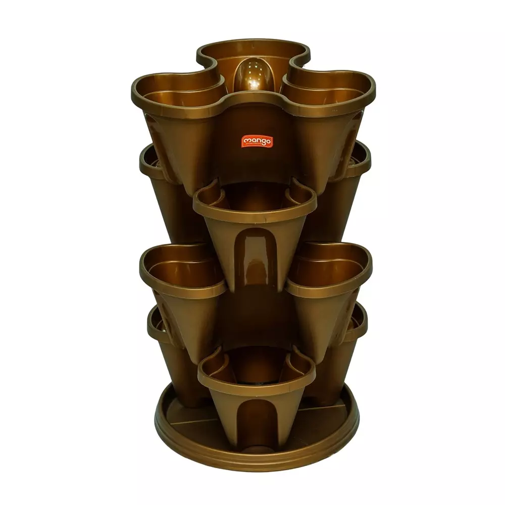 Mango VERTICAL GARDEN Plant Pot 355.6x355.6x508 mm, BRN 334