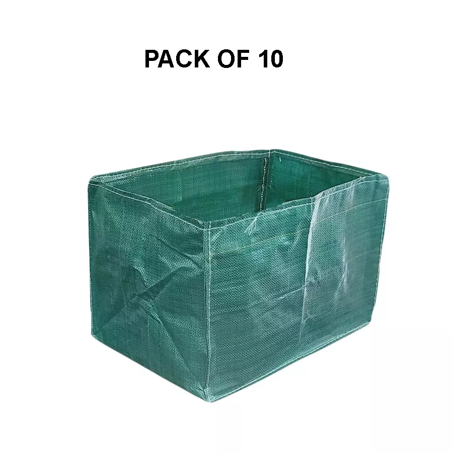 singhal-plant-grow-bags-18x12x12-inch-green-hdpe-rectangular-pack-of-10-pcs