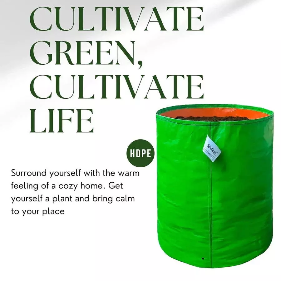 singhal-uv-protected-grow-bags-hdpe-round-shape-260-gsm-24x24-inch-size-green-gb260gsm_24x24_p15-pack-of-15-pcs
