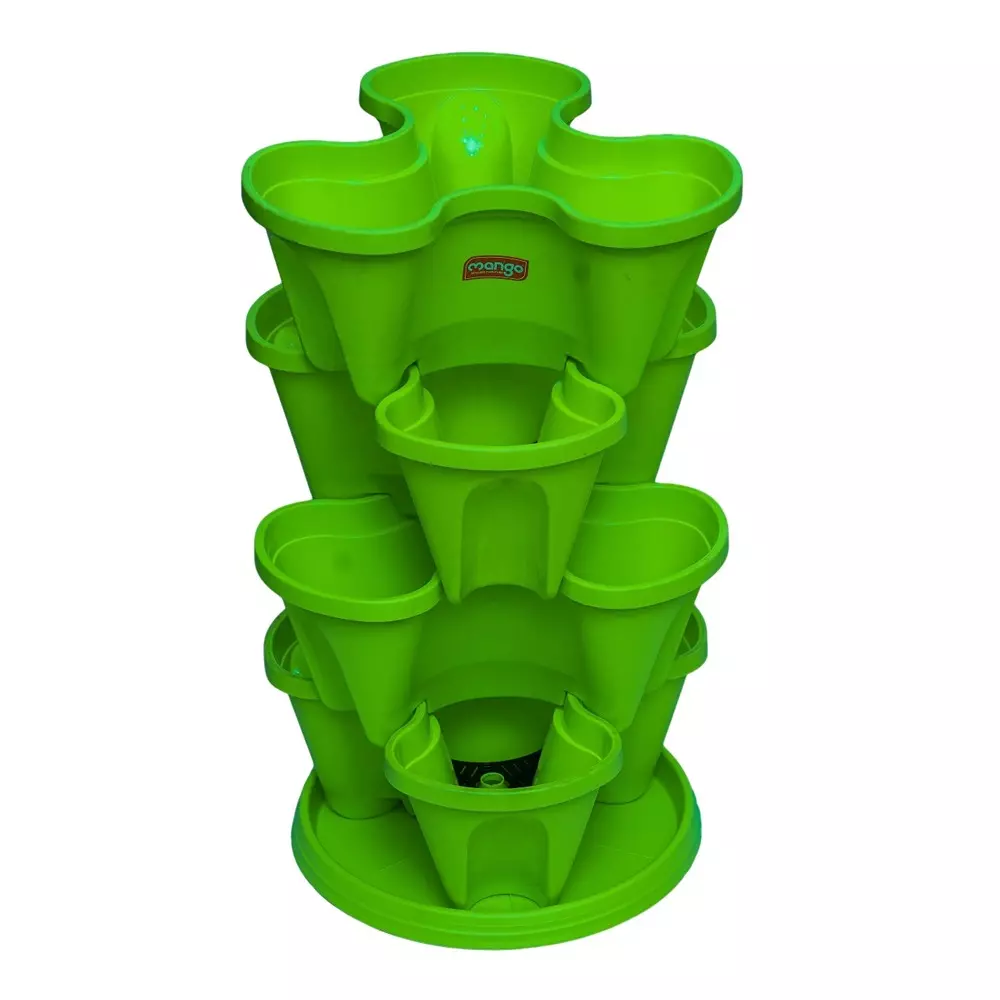 Mango VERTICAL GARDEN Plant Pot 355.6x355.6x508 mm, Citrus Green