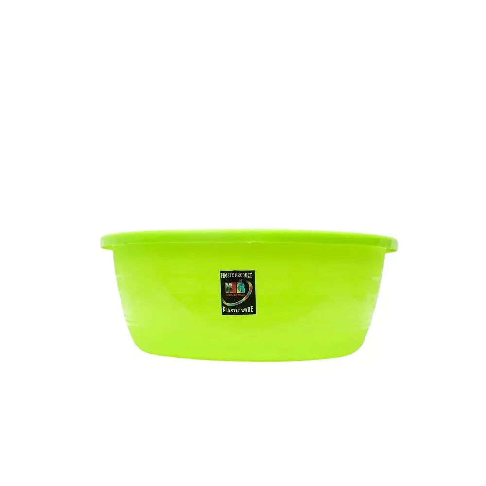 KKR Dynamic Basin Gamla 12 Inch (305 mm) Size Green Round Shape Plastic for Indoor & Outdoor Use