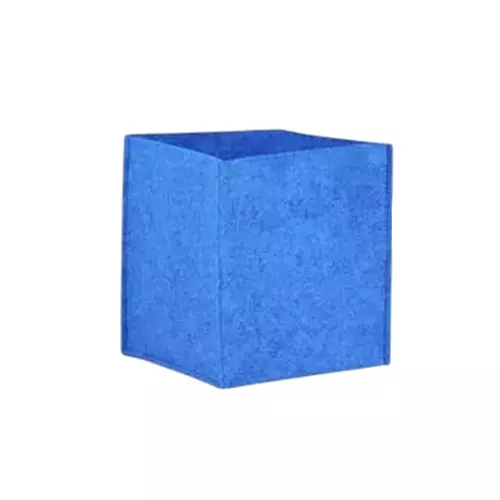 ORILEY Plant Growing Bag Size 15x15x15 inch 300 GSM Square Blue, OR-SQGB-84 (Pack of 3)