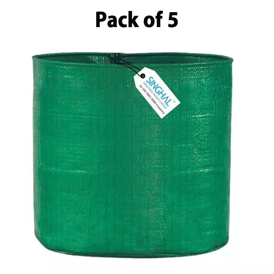 singhal-uv-protected-grow-bags-hdpe-round-shape-15x15-inch-size-green-gb_15x15_p5-pack-of-5-pcs