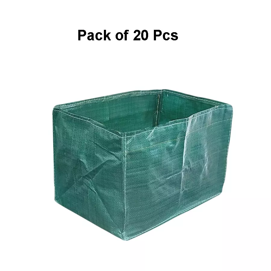 singhal-plant-grow-bags-18x12x12-inch-green-hdpe-rectangular-pack-of-20-pcs