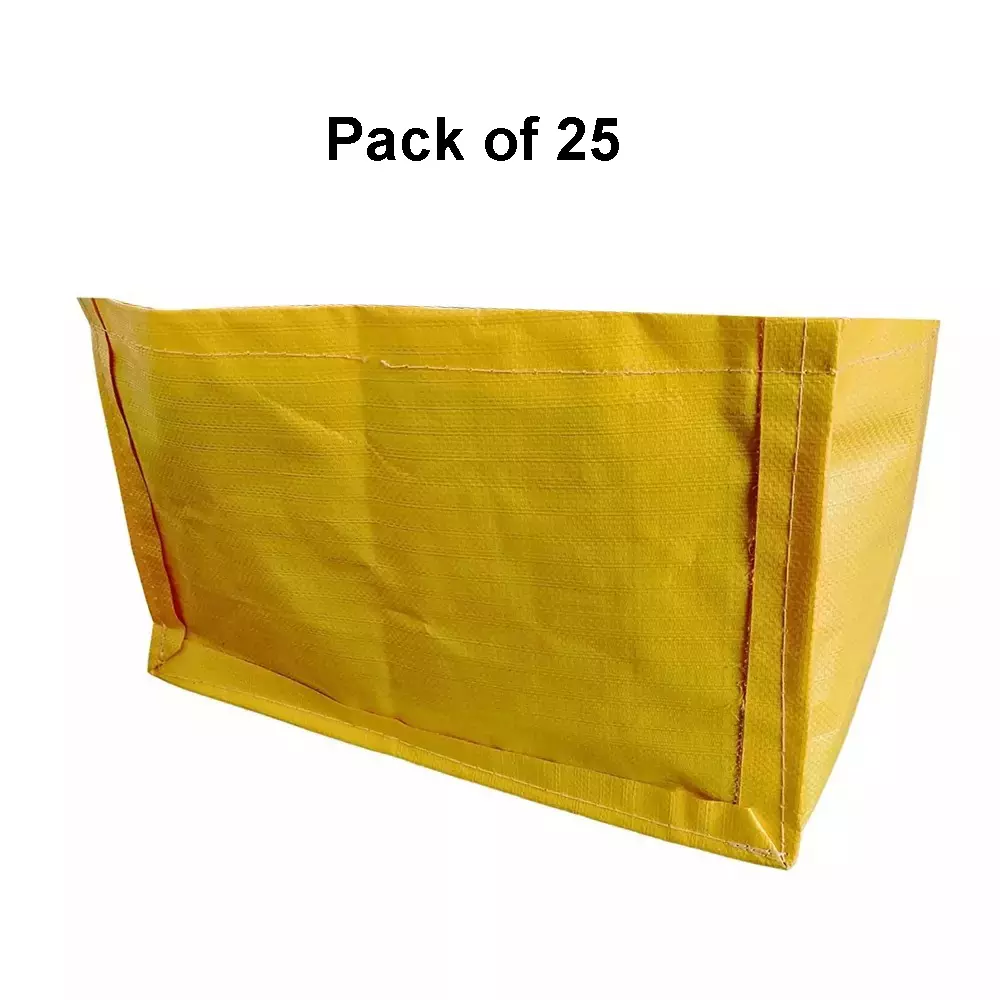 singhal-plant-grow-bags-18x12x12-inch-yellow-hdpe-rectangular-pack-of-25-pcs