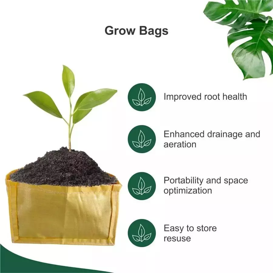 singhal-plant-grow-bags-18x12x12-inch-yellow-hdpe-rectangular-pack-of-25-pcs