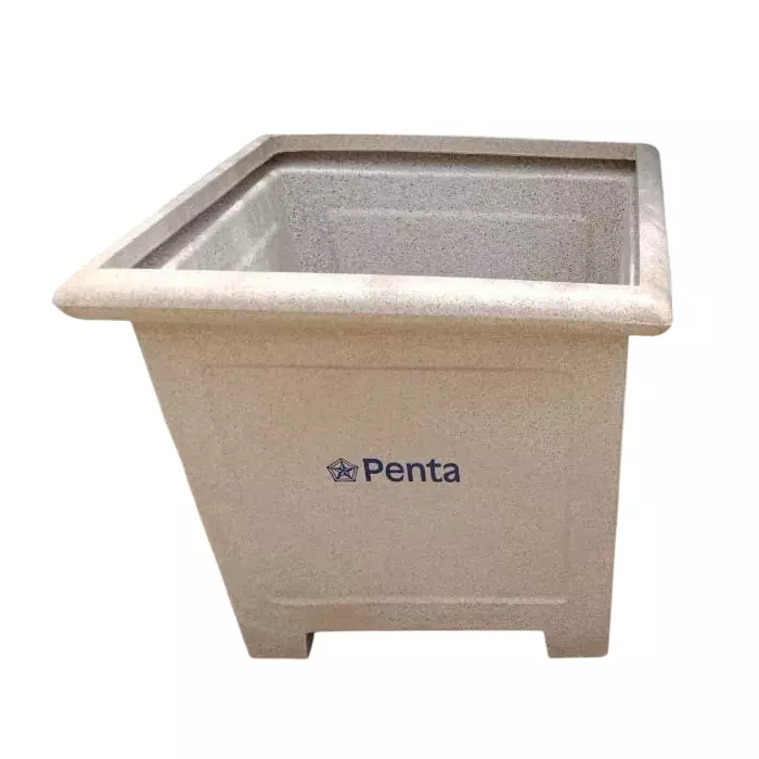 Penta Flower Pot LLDPE Square Shape for Homes, Offices, Gardens & Commercial Use, PPT-FP-SQUARE