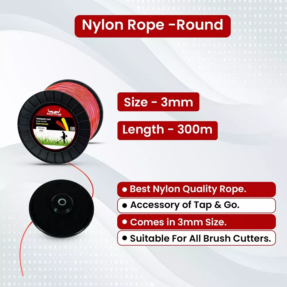 balwaan-super-quality-brush-cutter-trimmer-line-square-nylon-300-m-length-3-mm-size-red-tls-3300