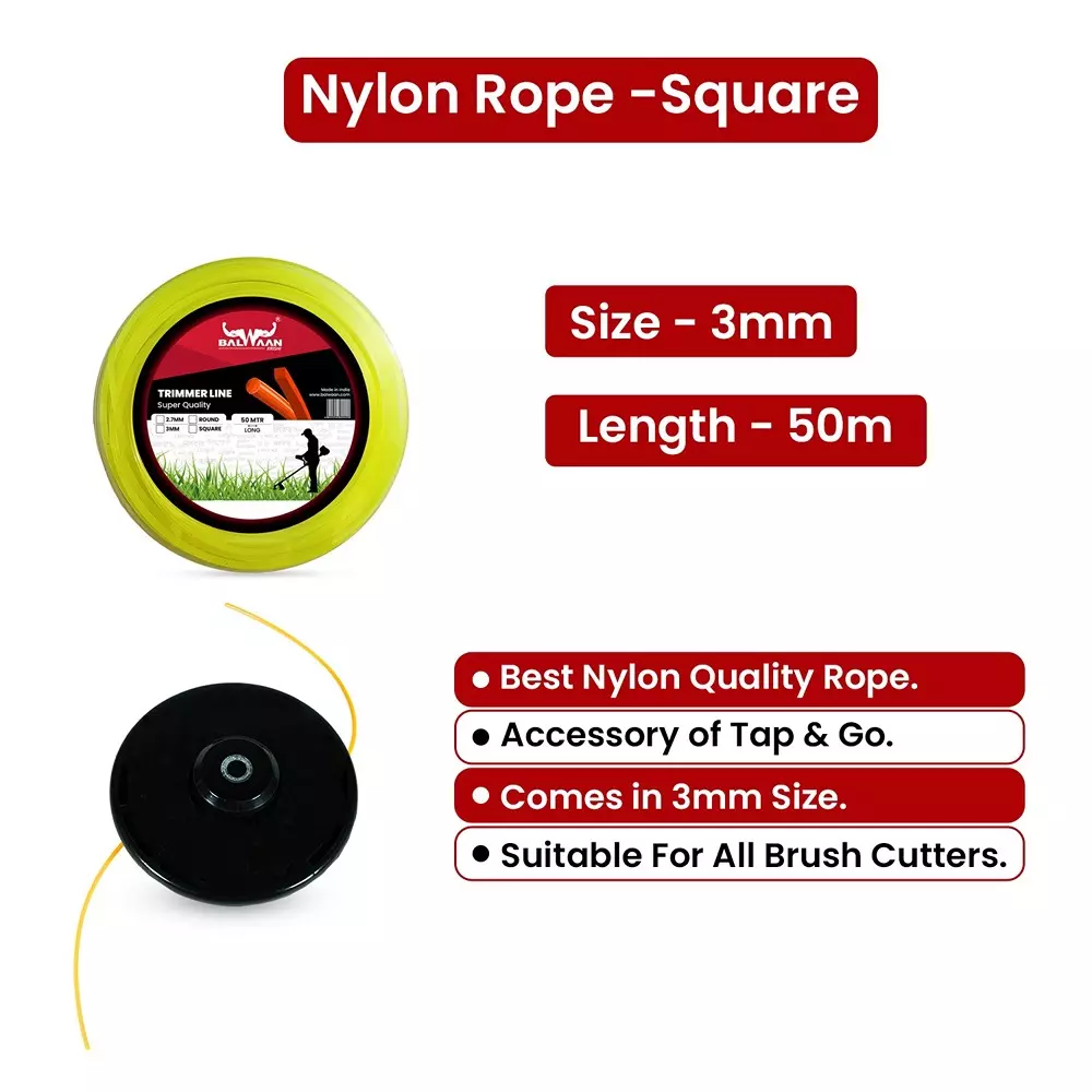 balwaan-super-quality-brush-cutter-trimmer-line-square-nylon-50-m-length-3-mm-size-yellow-nrs-350