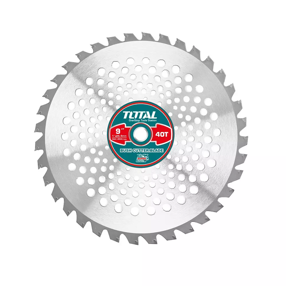 Total Bush Cutter Blade 230 mm (9 inch) Diameter 40 Teeth and 24.4 mm Arbor Size , TAC234615