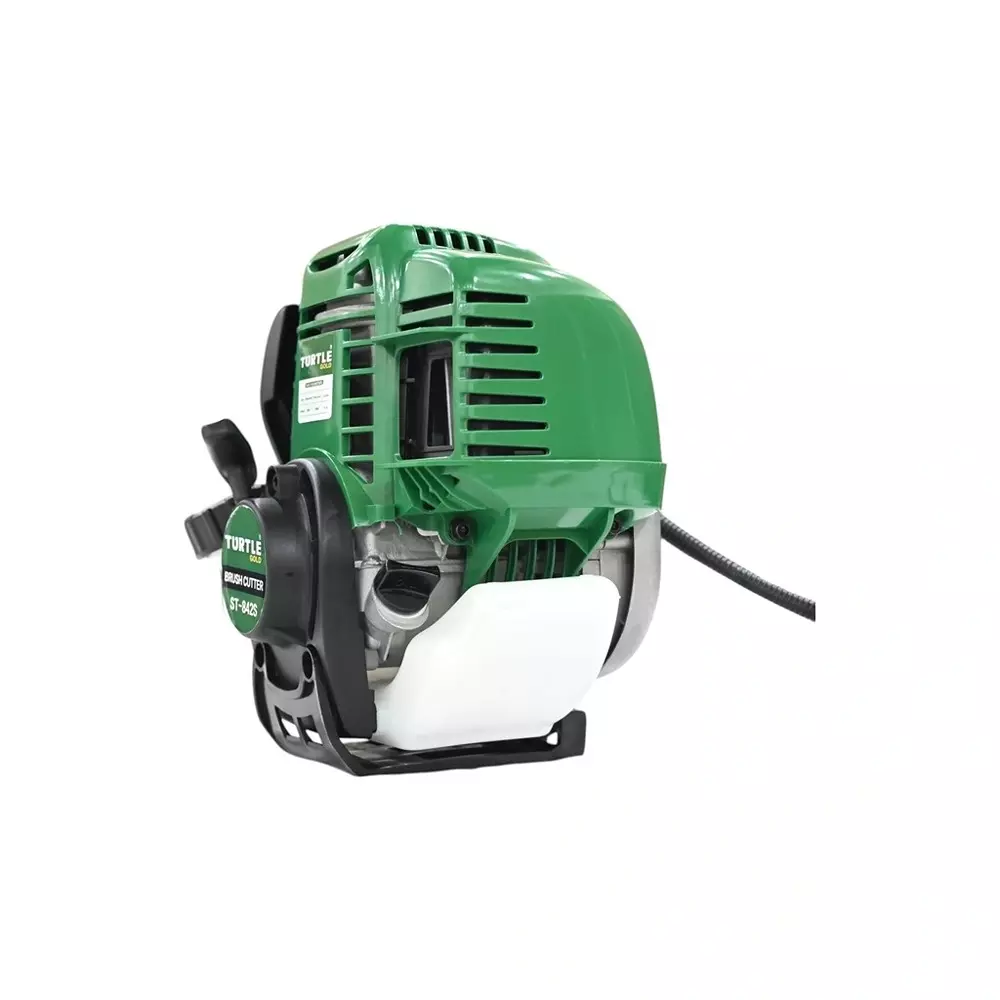 Turtle Gold Brush Cutter Air-Cooled 1.8 Kw 4 Stroke 35 cc & Fuel Tank 1.1 L, ST 842S (With Brush Cutter Blade)