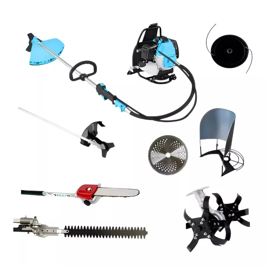 Siddhi Brush Cutter with Paddy Cutting Blade 0.9 kW Air-Cooled Engine 700 ml Fuel Tank Capacity 4 Stroke 1.2 HP 12 Kg