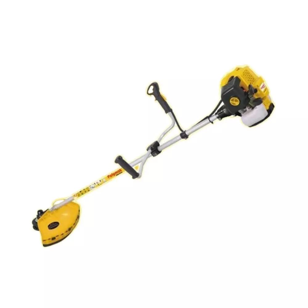 Polymak Heavy Duty Brush Cutter 52cc Displacement with Petrol Engine for Farm, Garden & Agriculture, PM BC-52