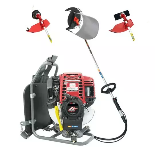 Siddhi Brush Cutter 0.9 kW Air-Cooled Engine 700 ml Fuel Tank Capacity 4 Stroke 1.2 HP 18 Kg