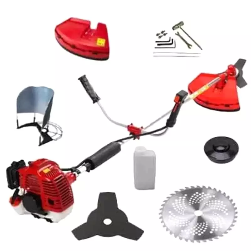 Agripro 2 Stroke 52 cc Sidepack Brush Cutter with Paddy Guard APBCSP52PG