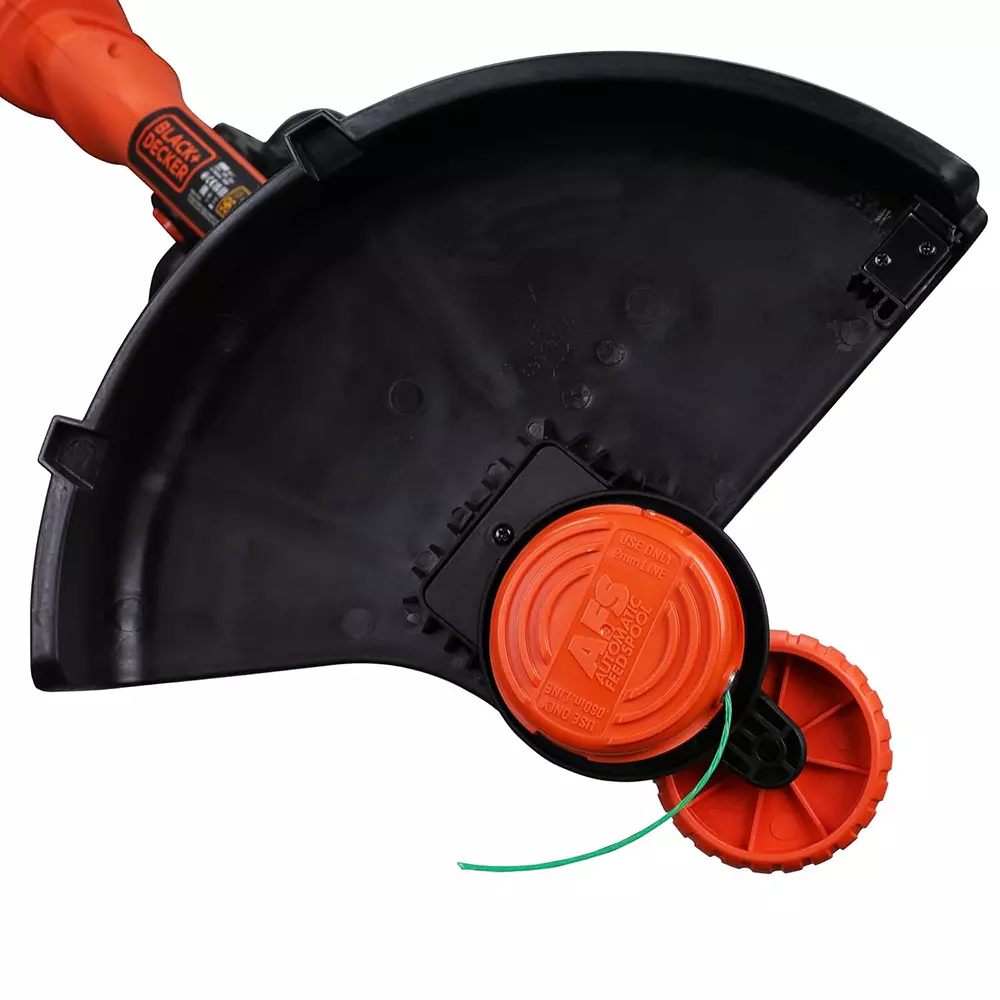 Black+Decker Corded Electric Strimmer Grass Trimmer 900 W 7000 RPM, GL9035-GB