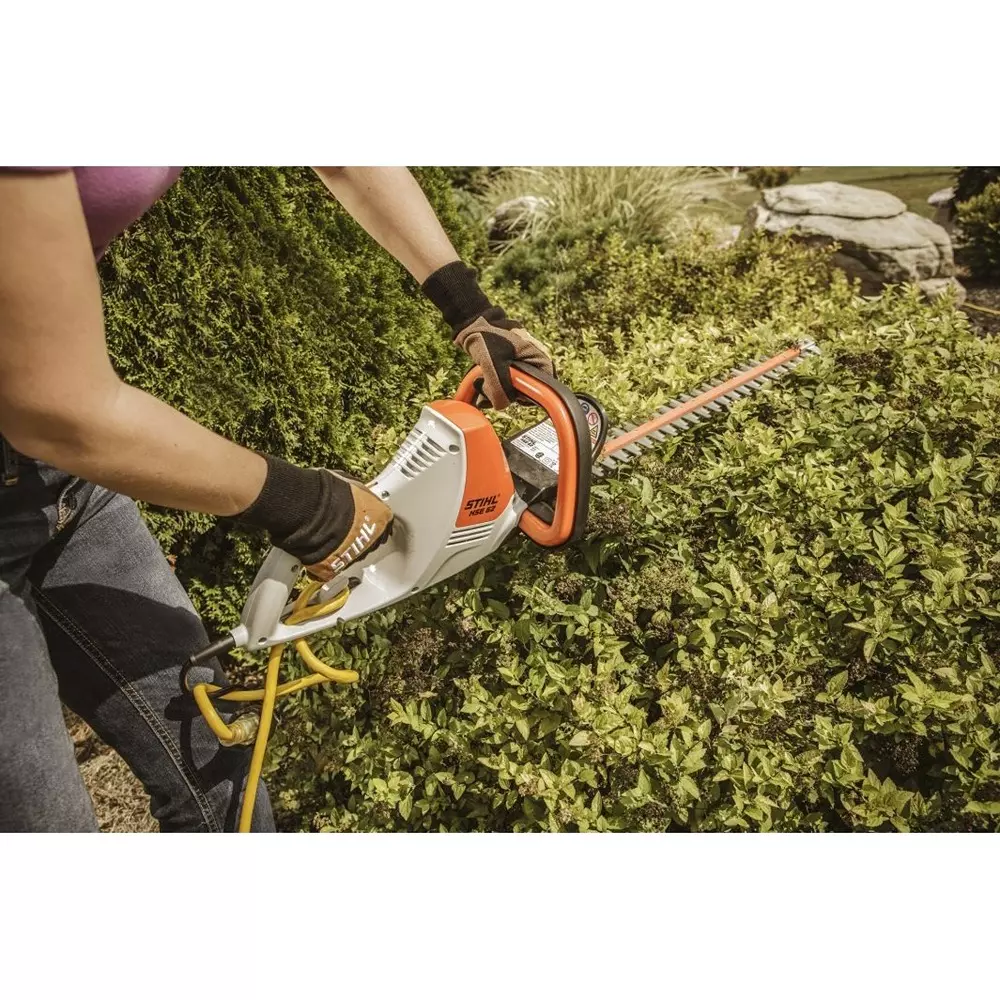 Stihl Electric Hedge Trimmer 50 cm Cutting Length 460 W Power 3400 Stroke Rate, HSE 52