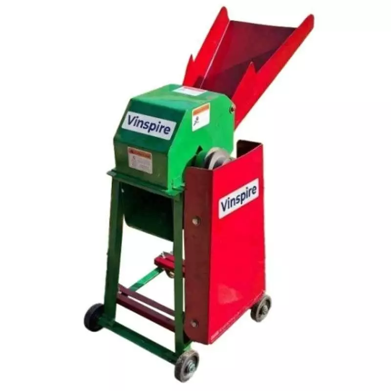 Vinspire Chaff Cutter Machine Mild Steel 4 Blades 300-400 Kg/hr Cutting Capacity without Motor, VAPL-CF100+