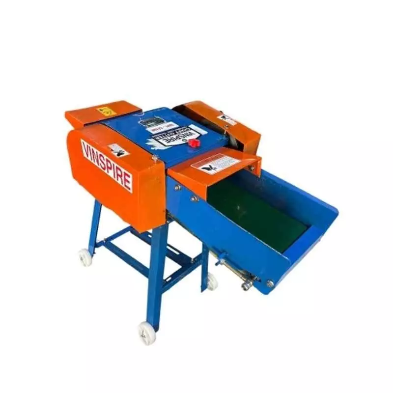 Vinspire Chaff Cutter Machine 5 Manganese Blades 1500-1800 Kg/hr Cutting Capacity without Motor